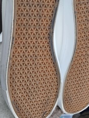 Classic Low-Top Canvas Sneakers in White with Gum Sole